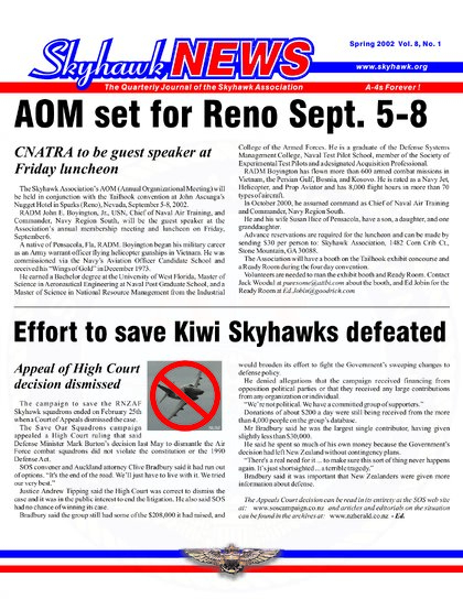 Spring 2002 (Vol. 8 No. 1) cover